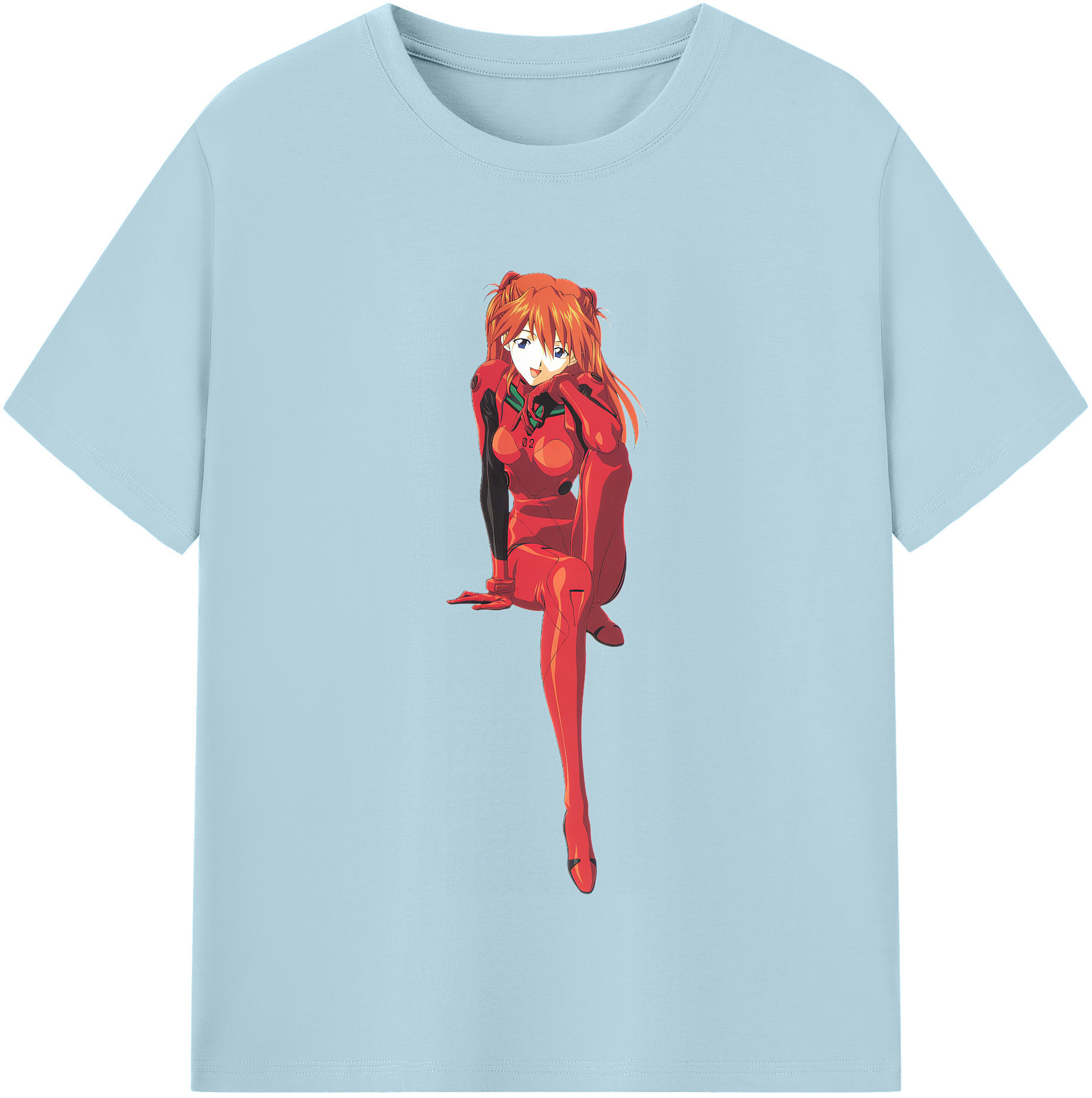 （画像用） EVA 新世紀エヴァンゲリオン 綿100％半袖Tシャツ（フロントプリント）